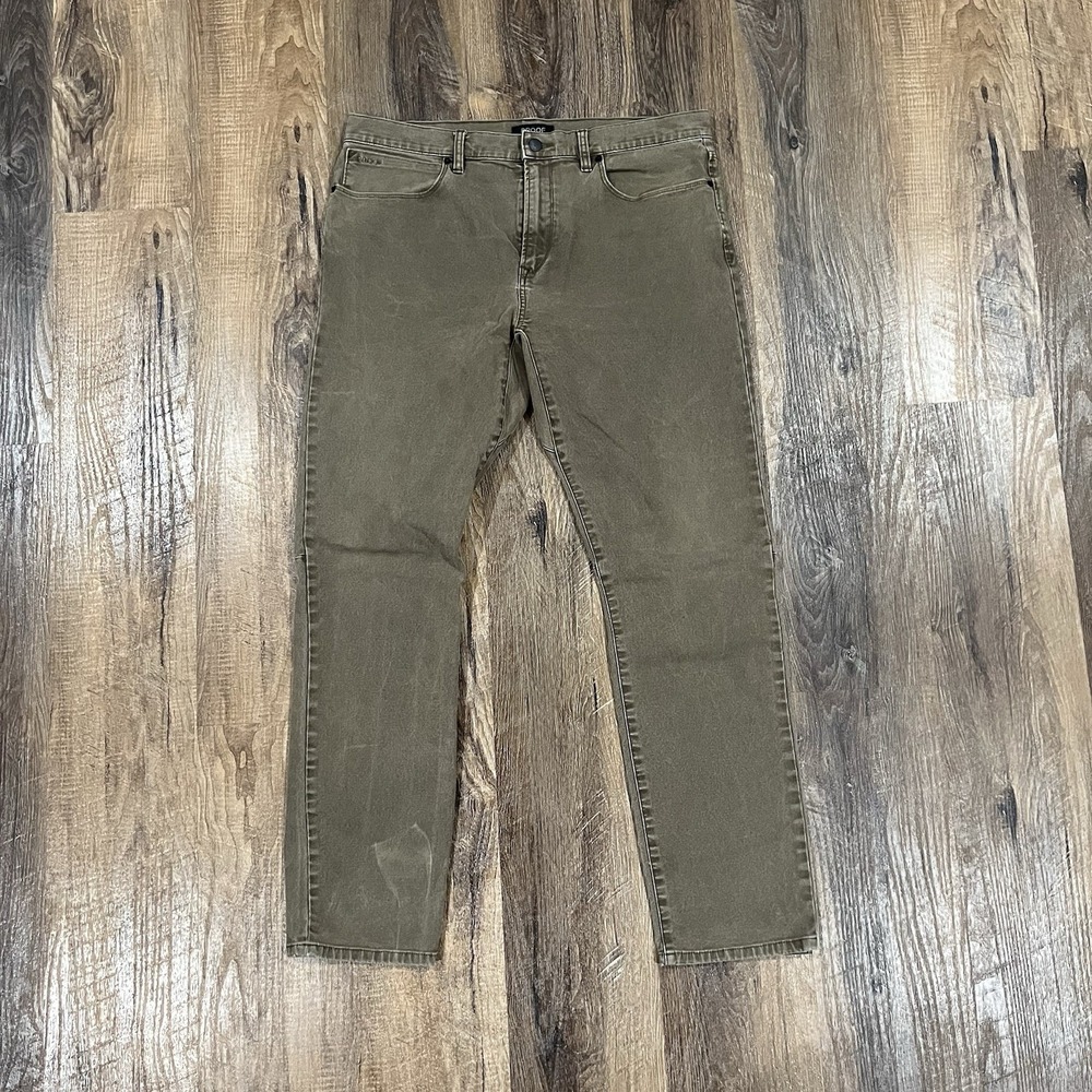Proof Pants Mens 36x32 Brown Canvas Jeans Outdoor Work Casual Huckberry